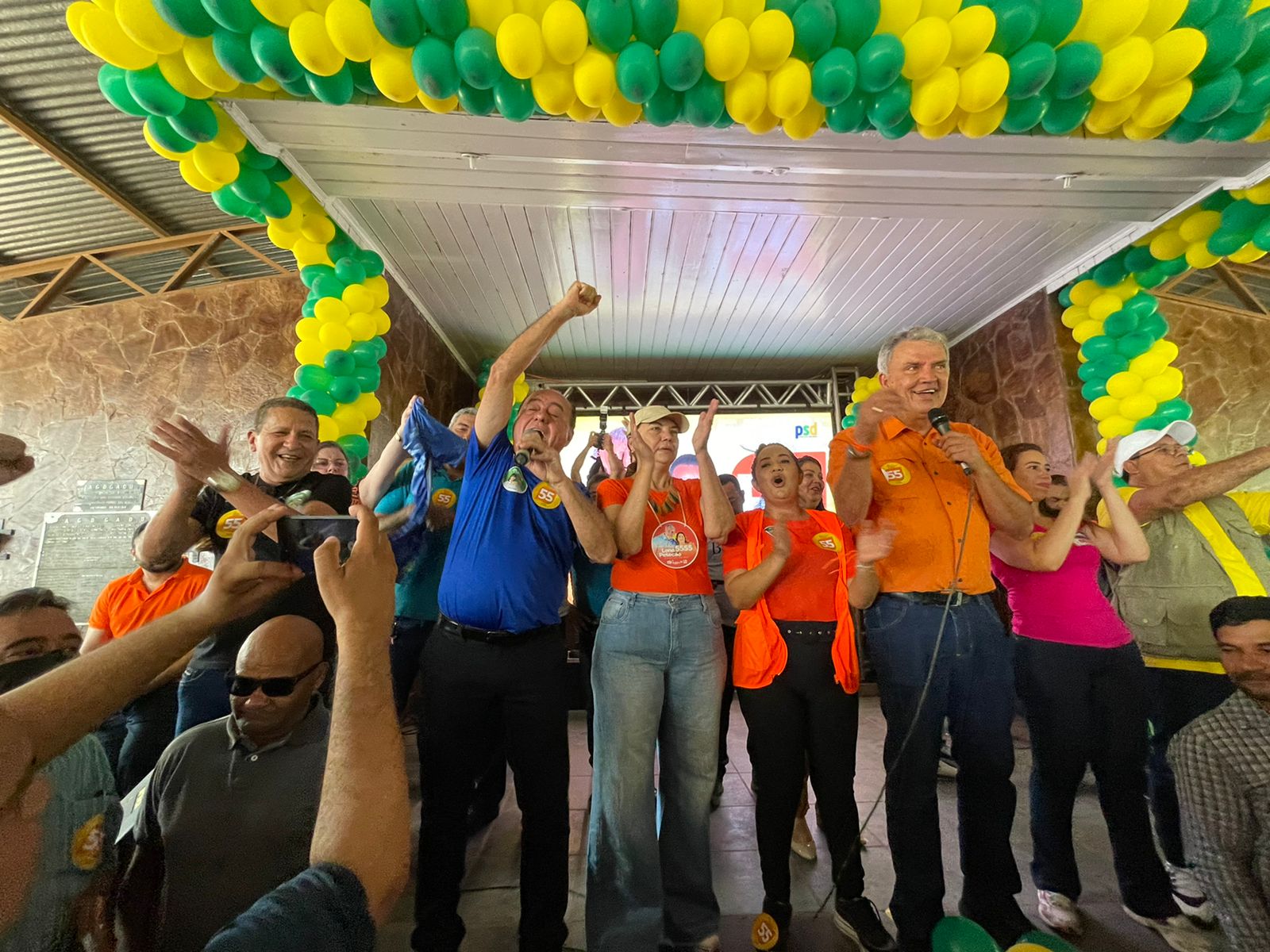 Em encontro com Petecão, Bocalom ironiza plantio de café de Jorge Viana: “Está plantando para dizer que mudou, que a florestania não presta mais”